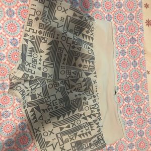 Women’s Adidas running shorts.